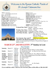 Sunday March 23 2025
