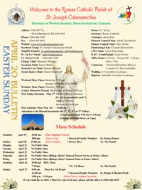 Sunday April 20, 2025